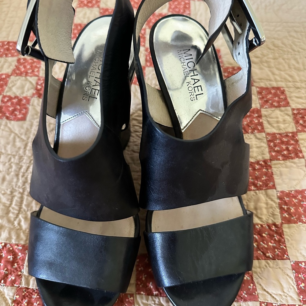 Michael Kors Black Women's Sandals